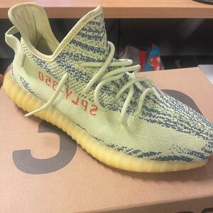 Adidas Yeezy Boost 350 V2 - Lime and Gray